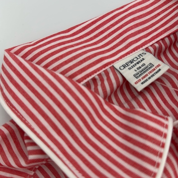 Crewcuts Striped Kids Pajamas Sz10/11 NWOT - Picture 6 of 7